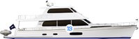 Grand Banks GB85 Skylounge illustration