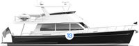 Grand Banks GB54 Flybridge illustration