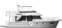 Beneteau Swift Trawler 41 Fly illustration