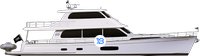 Grand Banks GB85 Skylounge illustration