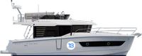Beneteau Swift Trawler 37 Fly  illustration