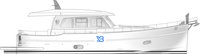 Sasga Yachts Menorquin 55 HT illustration