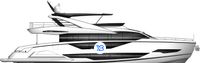 Sunseeker 90 Ocean illustration