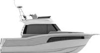 Rodman 1090 Evolution Flybridge profile