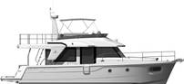 Swift Trawler 41 Fly profile