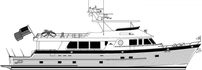 880 Cockpit Motoryacht profile