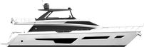 Ferretti 780 profile