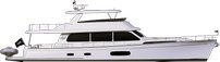 GB85 Flybridge profile
