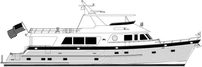 820 Cockpit Motoryacht profile