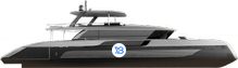 Sunreef Ultima 88 side profile
