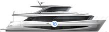 Princess X90  side profile