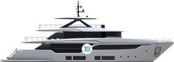 Custom Line Navetta 35  side profile