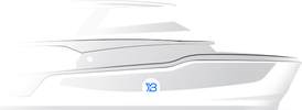 Aquila 50 Yacht  illustration