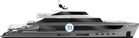 Azimut Grande 44M side profile