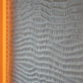 Close up of Bilgin 263 Superyacht Al Reem's textured walls