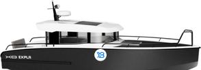 XO Boats EXPLR 10 Sport + IB illustration