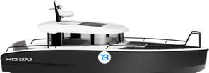 XO Boats EXPLR 10 Sport + IB illustration
