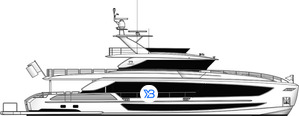 Horizon FD100 Tri-Deck illustration