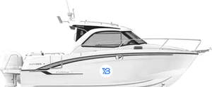 Beneteau Yachts Antares 7 Fishing  illustration