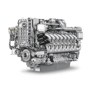 8V 4000 M70 MTU engine