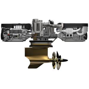 D13-900 (IPS2400 IMO III) Volvo Penta engine
