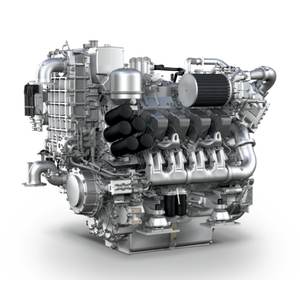 8V 4000 M54 MTU engine