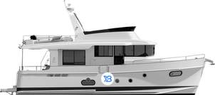 Beneteau Swift Trawler 50 illustration