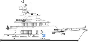 Nordhavn 86 Mk2 illustration