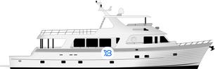 900 Motoryacht profile