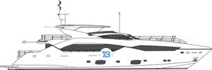 115 Sport Yacht profile