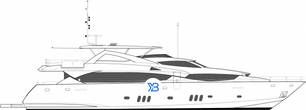 34 Metre Yacht profile