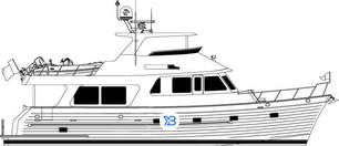 580 Motoryacht profile