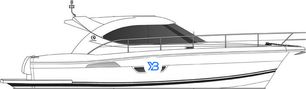 3600 Sport Yacht profile