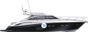 Princess V62 profile