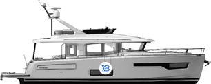 495 Flybridge profile