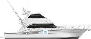 60 Enclosed Bridge Convertible profile