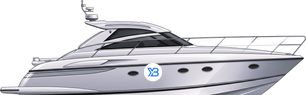 Princess V46 profile