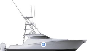 Hatteras 48 OB profile