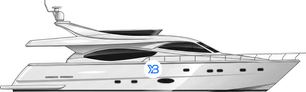 Ferretti 760 profile