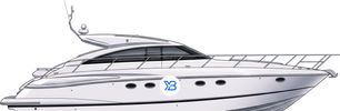 Princess V53 profile