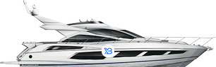 68 Sport Yacht profile