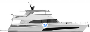 78 Motor Yacht profile