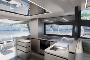 pearl 63 galley