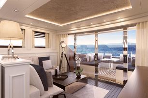 Codecasa Gentleman's Yacht main salon