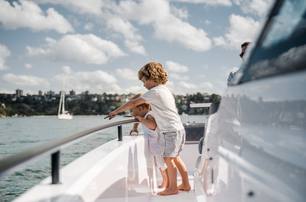 specialist crew nanny children on yacht