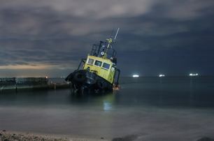 boat aground