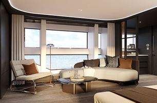 Sunseeker 120 superyacht interior