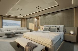 Motor yacht Extra X145 Global master bed