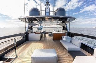 Riva motor yacht Euro sundeck with seating 