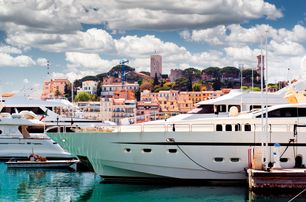 motor yachts Port Le Vieux of Cannes, France